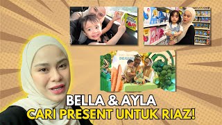 Ayla & ayden shopping sendiri hadiah untuk riaz !!
