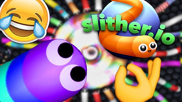 Noob Plays SLITHER.IO for the first time in YEARS!