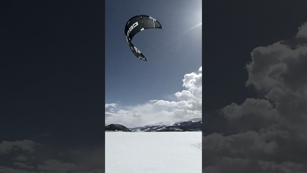Korua Transition Finder for snow kiting #kiteboarding #korua #snowboarding #snowkite #colorado #ski
