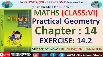 Exercise 14.2 - Class 6 Maths | Chapter 14 Practical Geometry