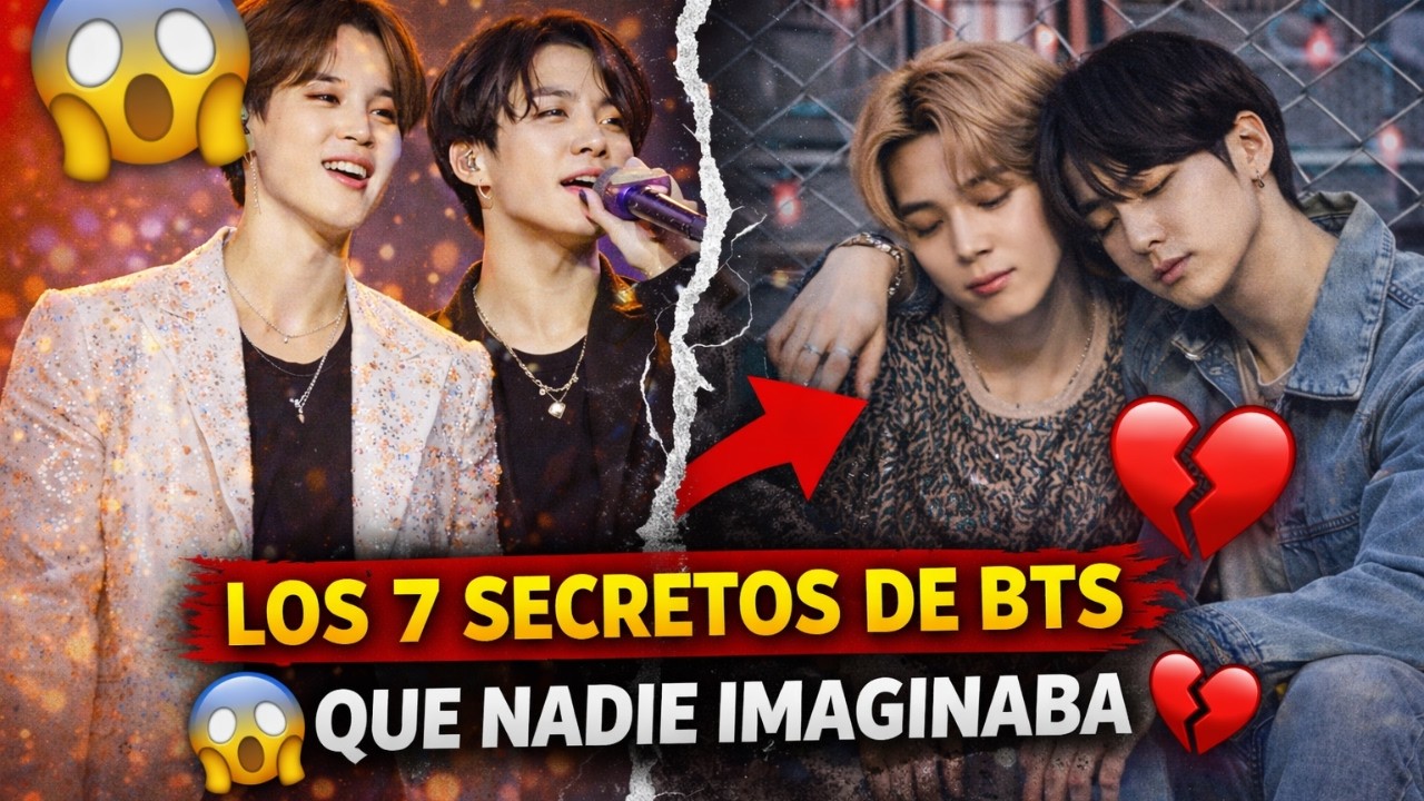 BTS: Los 7 Secretos Más Impactantes Que Cambiaron Todo - YouTube