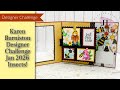 Karen Burniston Designer Challenge - January 2026 - Insects!