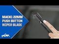 MACH1 Push Button 22mm Windshield Wiper Installation | PEAK Auto