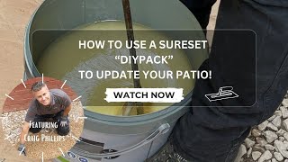 DIY Patio Makeover: How to Install SureSet Resin Bound DIYPack with Craig Phillips | Mr & Mrs DIY