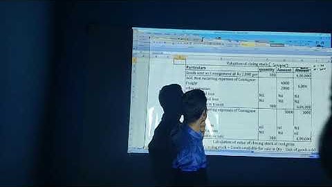 2nd sem Bcom AFA Consignment a/c 14 marks prb num 1