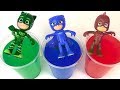 Learn Colors PJ Masks Toys Transform into different Colors! Finger Family Song for Kids