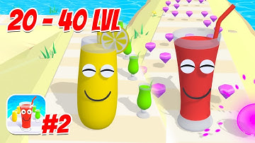 Juice Run - level 20 to 40 | Gameplay #2