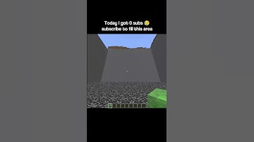 Day 1 of placing 1 block for every subscriber #shorts #minecraft # challenge