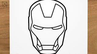 How to draw IRON MAN step by step, EASY screenshot 1