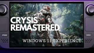 Crysis Remastered | Battling The Backlog | Steam Deck Review