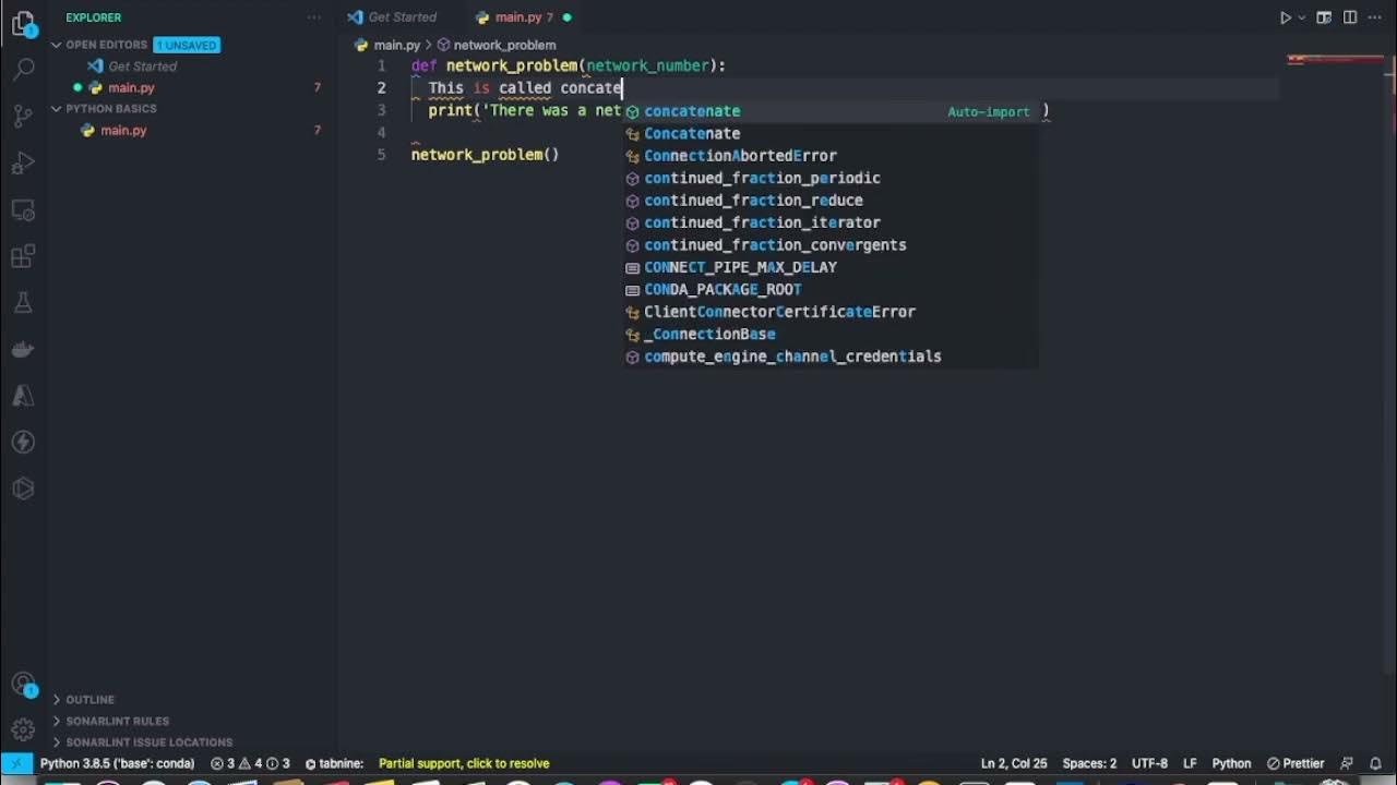 Parameters and Arguments - Python | For Kids By a Kid - YouTube