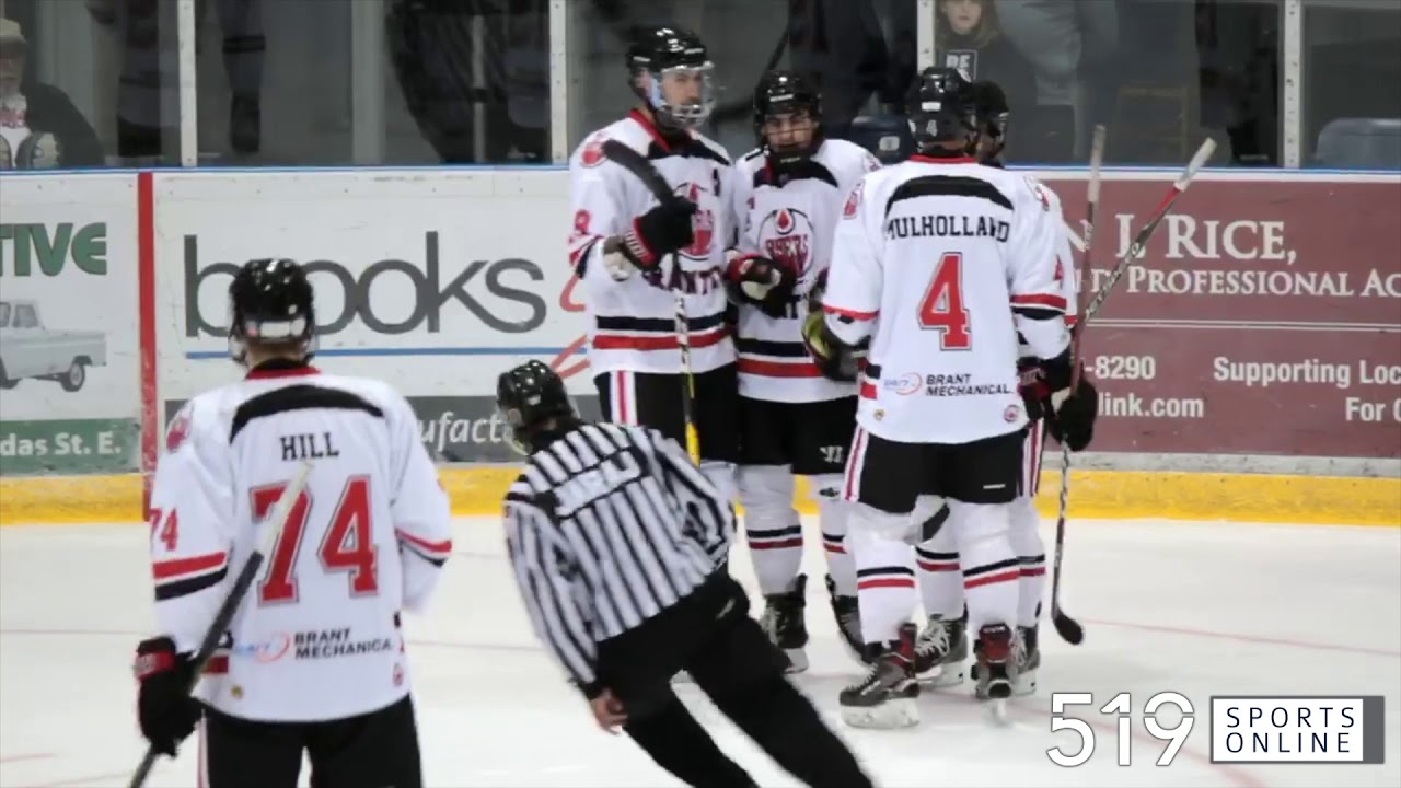 Ojhl Preseason Trenton Golden Hawks Vs Brantford 99ers Youtube