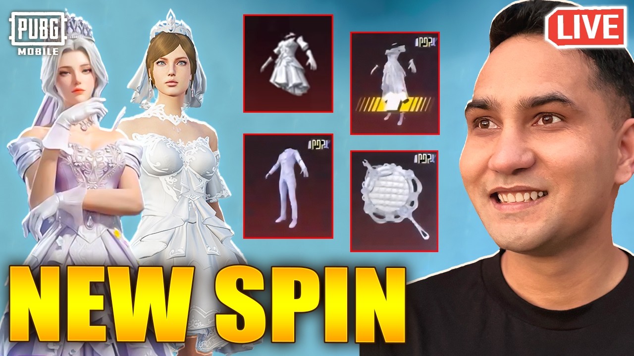 NEW WEDDING DRESS LUCKY SPIN CRATE OPENING | WEDDING DRESS CRATE OPENING PUBG MOBILE