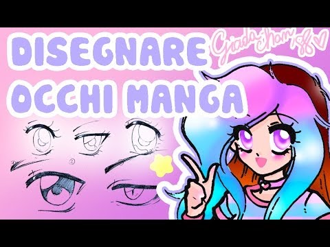 Come Disegnare Gli Occhi In Stile Manga Tutorial Youtube