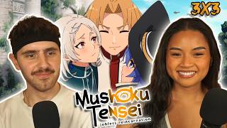 BEST LIFE WITH 2 WIVES! - Mushoku Tensei Season 3 Episode 3 REACTION!