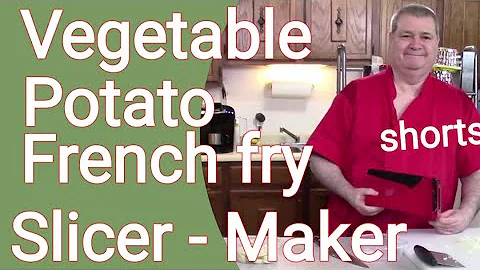 Vegetable Slicer Review | onion chopper | Potato Slicer | Make French Fries s421 shorts