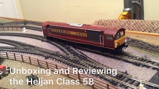 My Best Detailed Diesel!!   Heljan Class 58, Unboxing and Revt