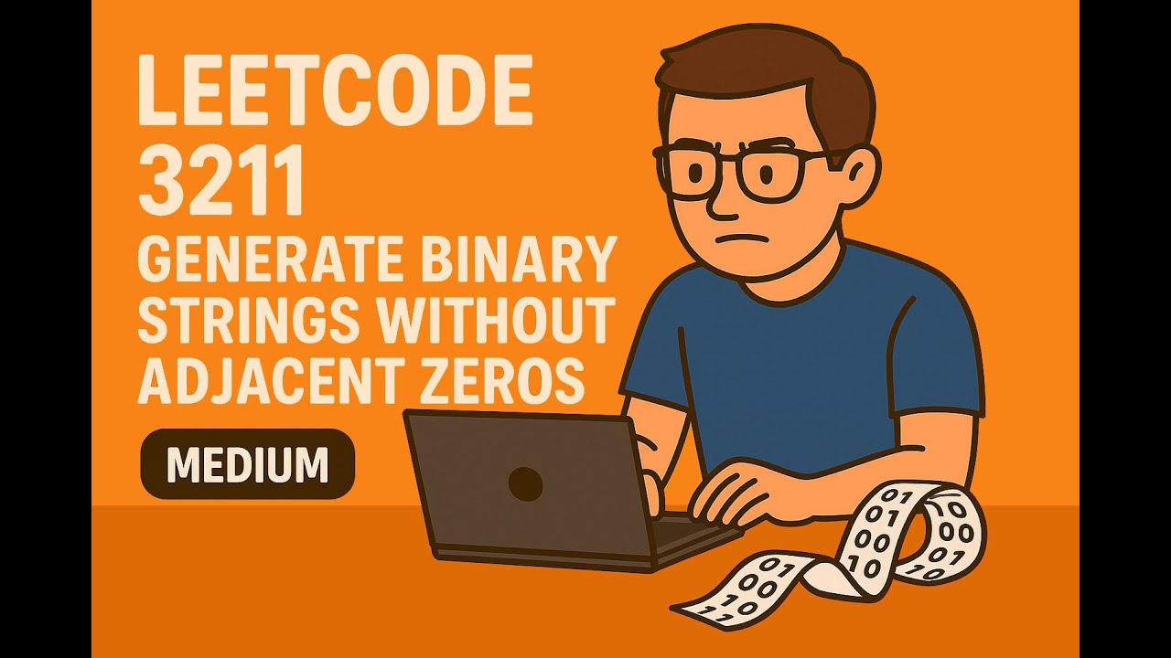 LeetCode 3211 | Generate Binary Strings Without Adjacent Zeros [medium ...