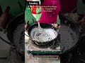 D street vendors make perfect string hoppers 🍳✨ Thin rice batter turns to lace on a hot pan! 👇