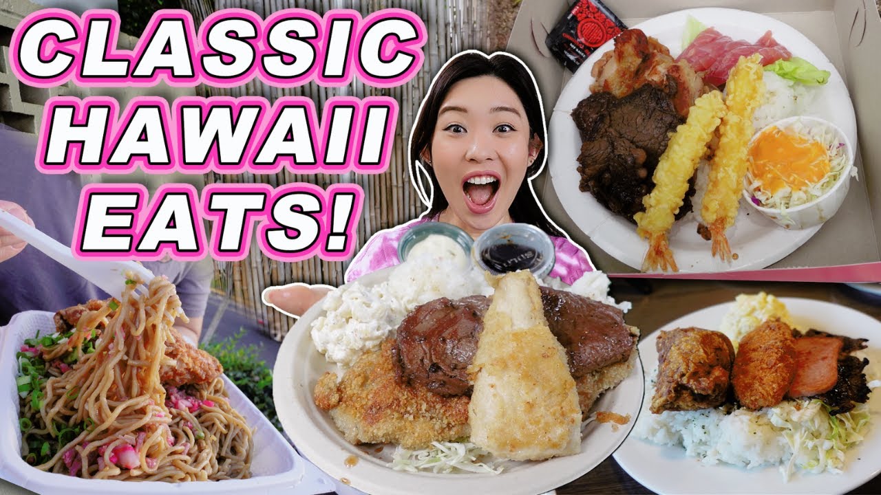 OLD SCHOOL EATERIES IN HAWAII || [Honolulu, Oahu] Plate Lunch, Bentos and More!