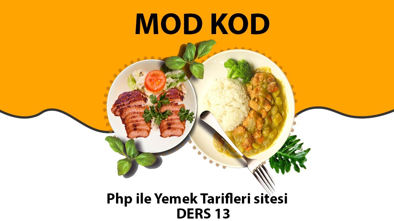 Php Dersleri – Ders 13- Yemek Tarifleri Scripti – unlink fonksiyonu kullanımı
