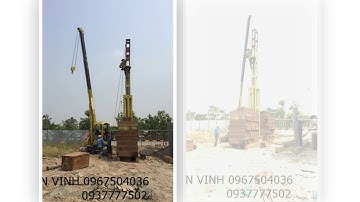 Ép cọc công trình nhà phố Long Hưng, Đồng Nai