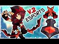 Showing Off my NEW ESPORTS V.2 Colors for TWO Brawlhalla Legends!!