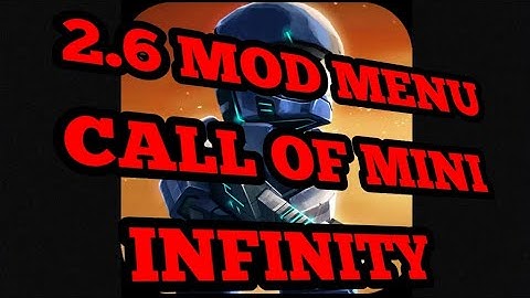CALL OF MINI INFINITY MOD MENU (NO ROOT)