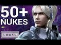 StarCraft 2: 50+ TACTICAL NUKES!