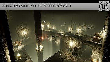 Horror Game Environment Fly Through