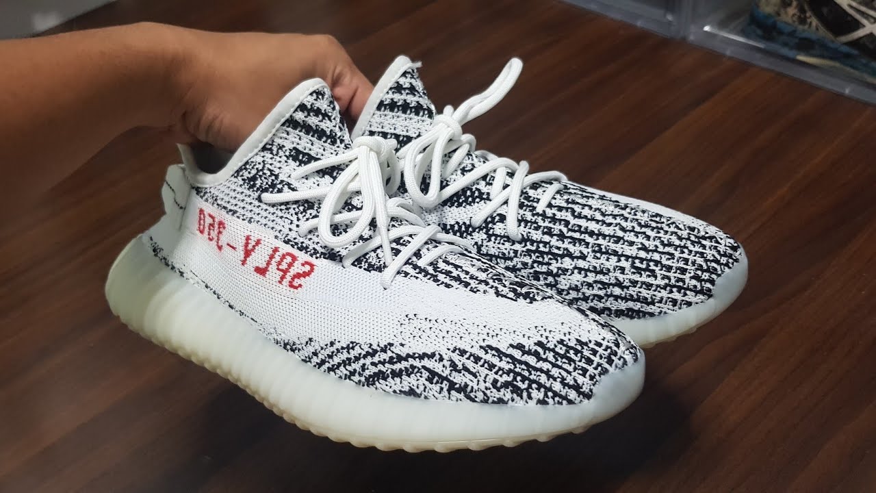 yeezy zebra rep