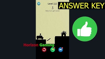 Draw to Save Stickman Puzzle LEVEL 112 - Gameplay Walkthrough Android IOS