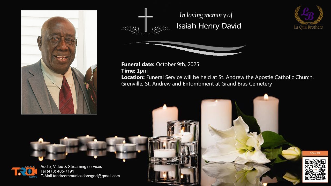 Celebrating the life Isaiah Henry David