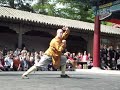 Dmonstration du taolu mizong quan au temple shaolin