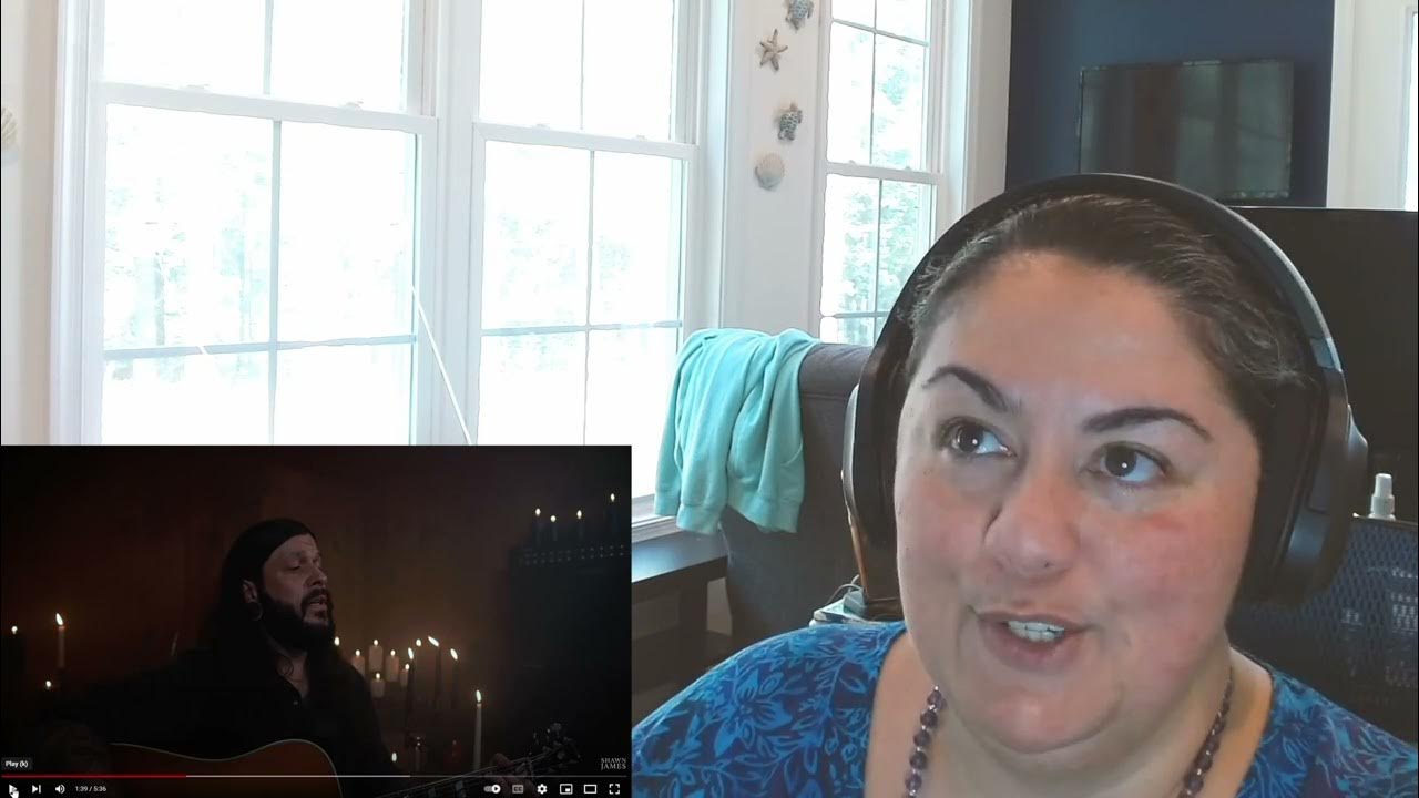 Reaction Shawn James Like A Stone YouTube