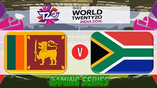 (GAMING SERIES) ICC T20 WORLD CUP 2016 – SRI LANKA v SOUTH AFRICA GROUP 1 MATCH 15 screenshot 2