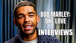 Bob Marley: One Love Movie Cast and Crew Interviews - Kingsley Ben-Adir, Lashana Lynch and More