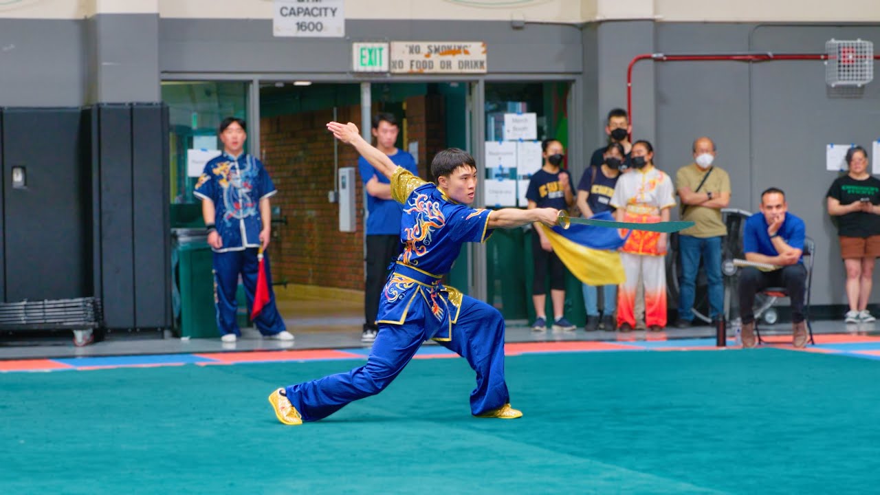 [2023] Ryan Huang - 3rd - 8.75 - Adv Daoshu | 24th Wushu Collegiates