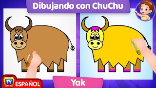 ¿Cómo dibujar un yak (How to Draw a Yak) - ChuChu TV Sorpresa Dibujo para Niños by ChuChuTV Español 46,091 views 1 month ago 9 minutes, 38 seconds