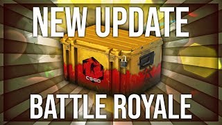 BIG CS:GO BATTLE ROYALE UPDATE & NEW DANGER ZONE CASE (CS:GO FREE TO PLAY)