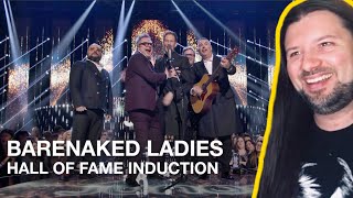 REACTION! GEDDY LEE Inducts BARENAKED LADIES Into Canadian Music Hall Of Fame