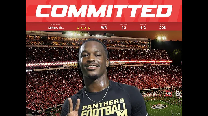 Raymond Cottrell 4 Star  WR Commits To Georgia | C...