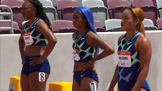 Sha'Carri Richardson wins 100m sprint at USATF Games
