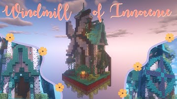Windmill of Innocence 💫 One Chunk Challenge Minecraft Timelapse [DOWNLOAD]