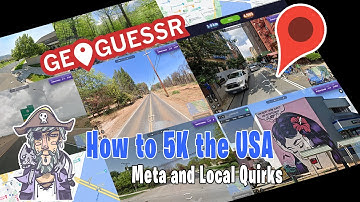 How to 5K the USA - Local Meta and Quirks #Geoguessr #Geography