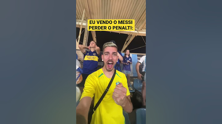 COMEMORANDO O MESSI PERDER PÊNALTI NO MEIO DA TORCIDA ARGENTINA