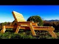 Lounger - complete build 100% from fence pickets!