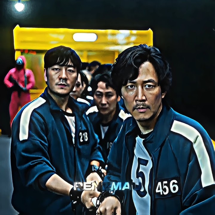 Gi-hun team versus Deok-su team in Squid game🔥☠️ #edit #xyzbca #whitelabradorsnowhi #squidgame