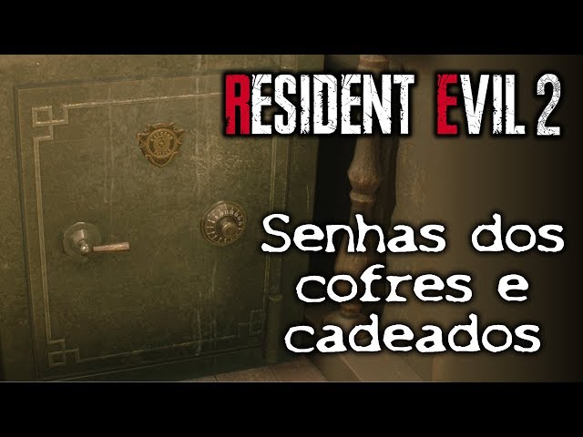 Resident Evil 2 - Guia com Dicas, Combinações dos Cofres e