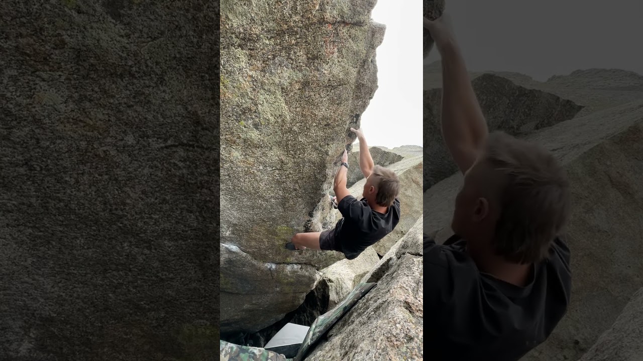 Beta Video for climb Fragile Tension v8, Lincoln Lake